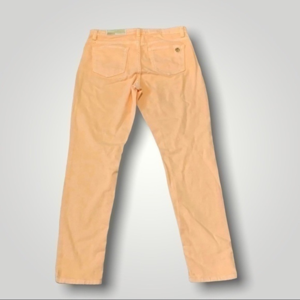 Michael Kors Mid-Rise Izzy Melon Skinny Jeans - Picture 5 of 5